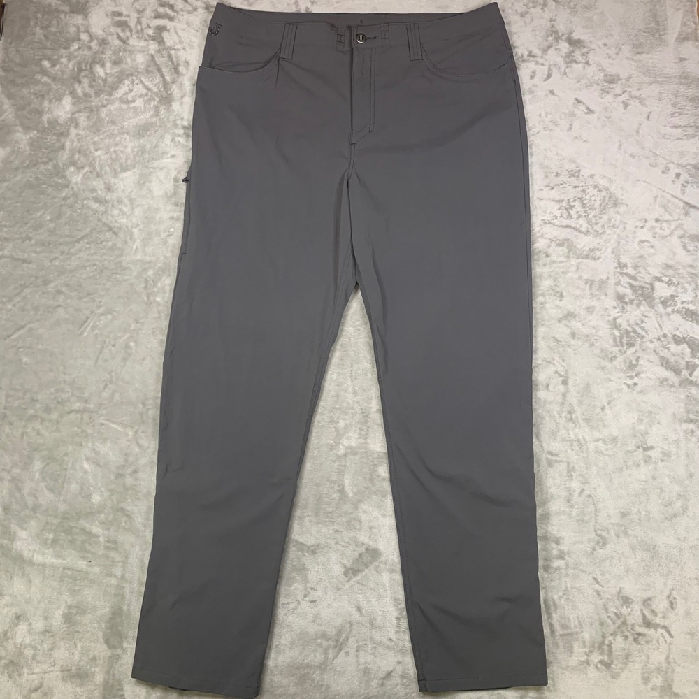 Patagonia Quandary Pants Grey Mens 38 Convertible 38x31 Nylon Hiking Camp 55183